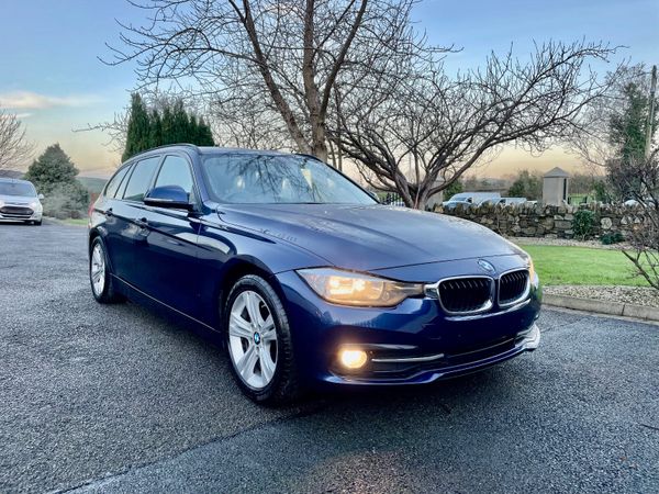 BMW 3-Series Estate, Diesel, 2017, Blue