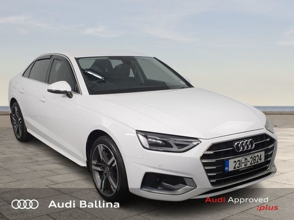 Audi A4 Saloon, Diesel, 2023, White