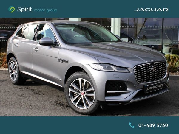 Jaguar F-Pace SUV, Petrol Plug-in Hybrid, 2022, Grey