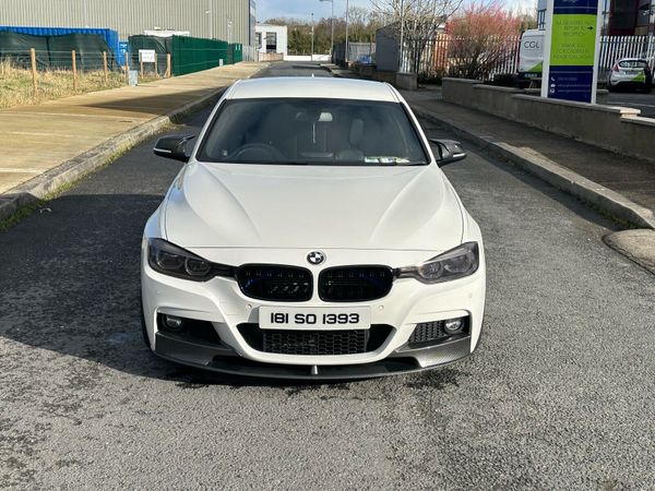 BMW 3-Series Saloon, Petrol Plug-in Hybrid, 2018, White