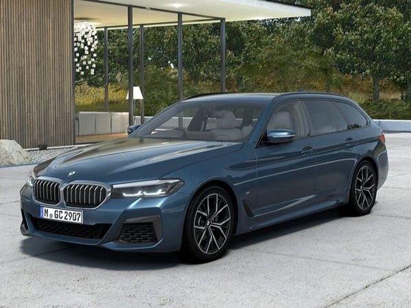 BMW 5-Series Touring, Diesel, 2024, Blue