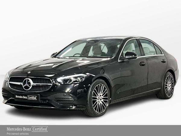 Mercedes-Benz C-Class Saloon, Petrol Hybrid, 2022, Black
