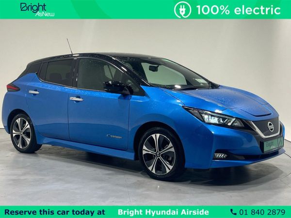 Nissan Leaf Hatchback, Electric, 2021, Blue