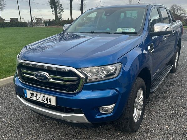 Ford Ranger Open Lorry Only, Diesel, 2021, Blue