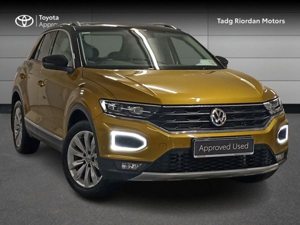 Volkswagen T-Roc Estate, Diesel, 2020, Yellow