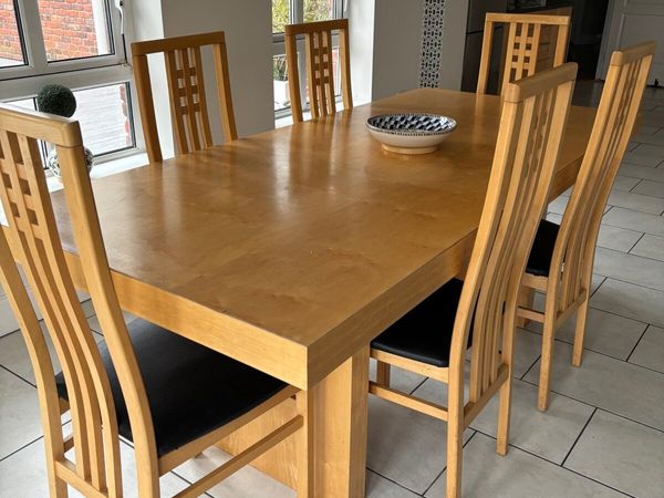 Tables and chairs discount for sale on donedeal