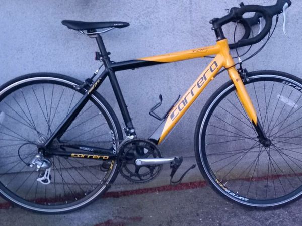 Carrera road best sale bike yellow