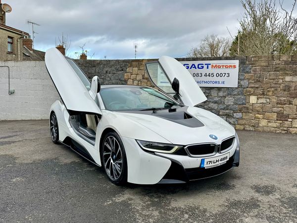 BMW i8 Coupe, Petrol Plug-in Hybrid, 2017, White