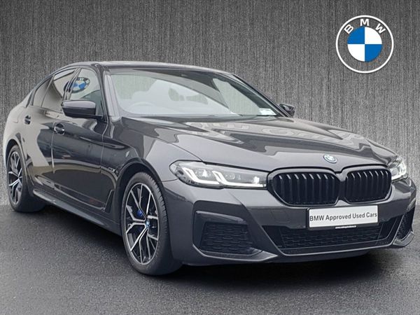 BMW 5-Series Saloon, Petrol Plug-in Hybrid, 2023, Grey