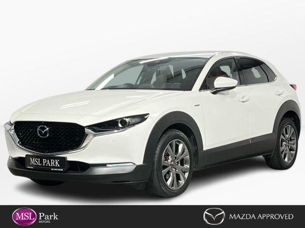Mazda CX-30 SUV, Petrol Hybrid, 2021, White