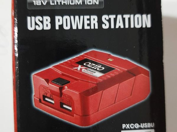 Ozito usb best sale power station