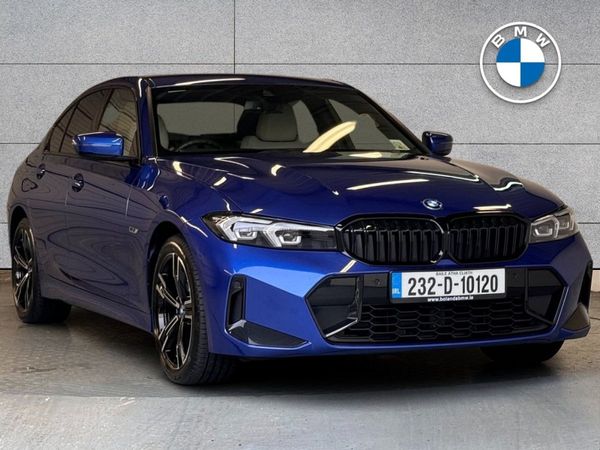 BMW 3-Series Saloon, Petrol Plug-in Hybrid, 2023, Blue