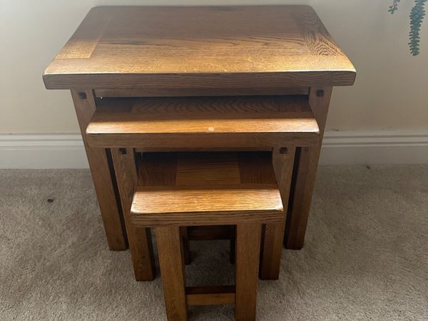 oak nest of tables 277 All Sections Ads For Sale in Ireland