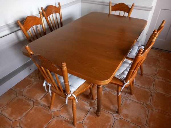 Kitchen table and chairs for sale in Co. Cork for 200 on DoneDeal