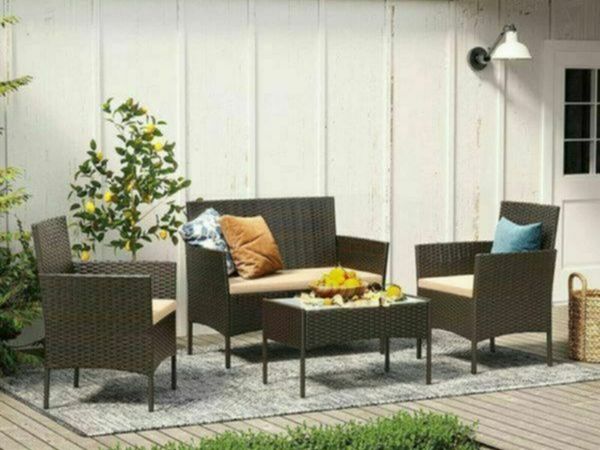 Rattan garden furniture 2024 done deal