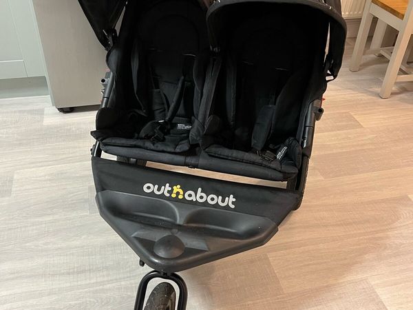 Out and about clearance double buggy ireland