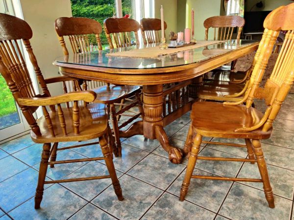 8 Seater Dining Table and Chairs for sale in Co. Tipperary for