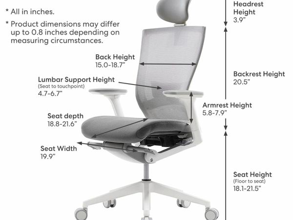 Sidiz t50 ergonomic swivel shop task chair