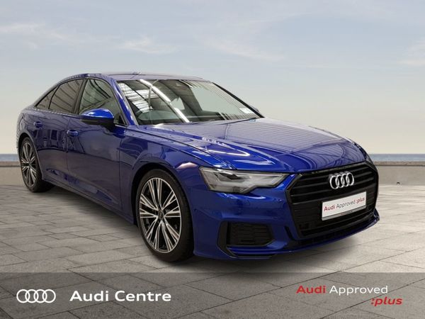 Audi A6 Saloon, Diesel, 2023, Blue