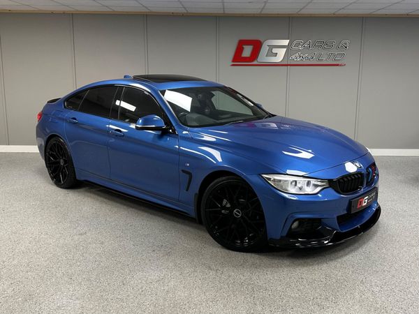 BMW 4-Series Hatchback, Diesel, 2014, Blue