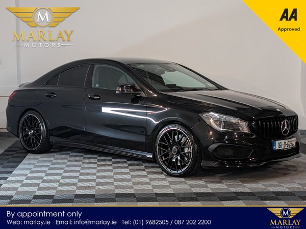 Mercedes-Benz CLA-Class Coupe, Petrol, 2016, Black