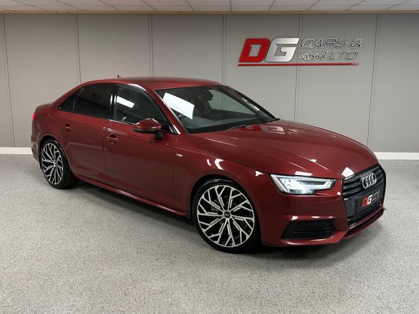 Audi A4 Saloon, Diesel, 2016, Red