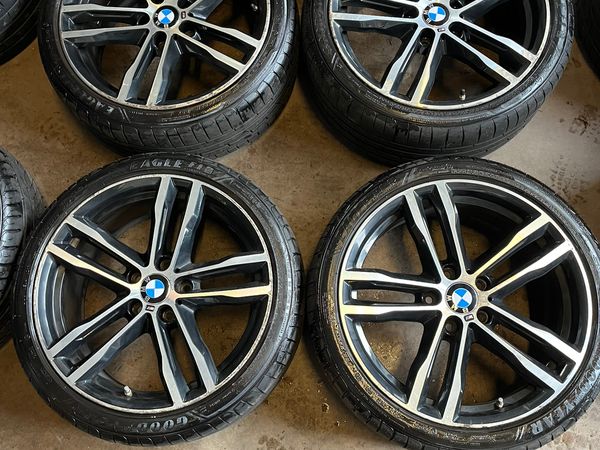 18' GENUINE BMW 3 SERIES F30 ALLOY WHEELS & TYRES for sale in Co ...