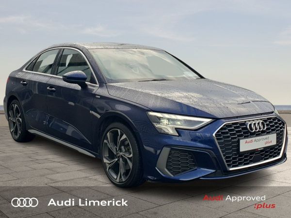 Audi A3 Saloon, Petrol, 2023, Blue