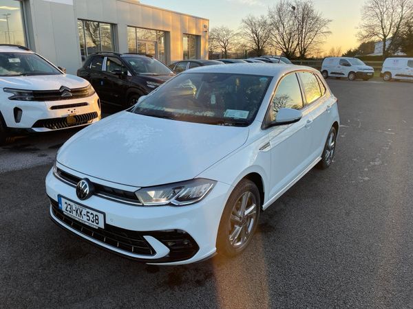 Volkswagen Polo Hatchback, Petrol, 2023, White