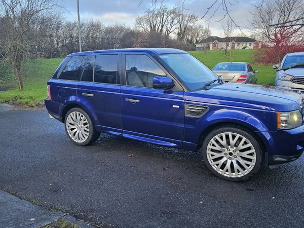Land Rover Range Rover Sport SUV, Diesel, 2009, Blue