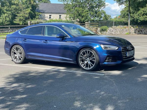 Audi A5 Hatchback, Diesel, 2017, Blue