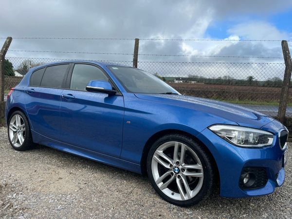 BMW 1-Series Hatchback, Diesel, 2017, Blue