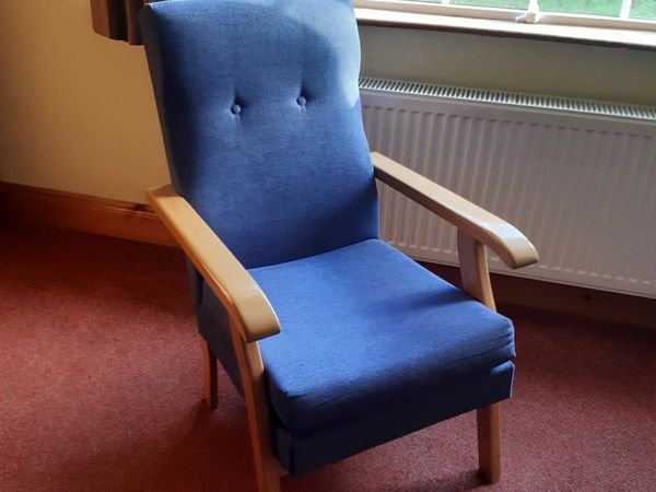 High back armchair cheap sale