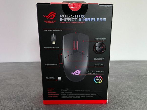 Rog strix impact online ii wireless