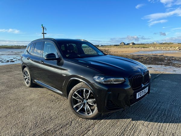 BMW X3 SUV, Petrol Hybrid, 2022, Black