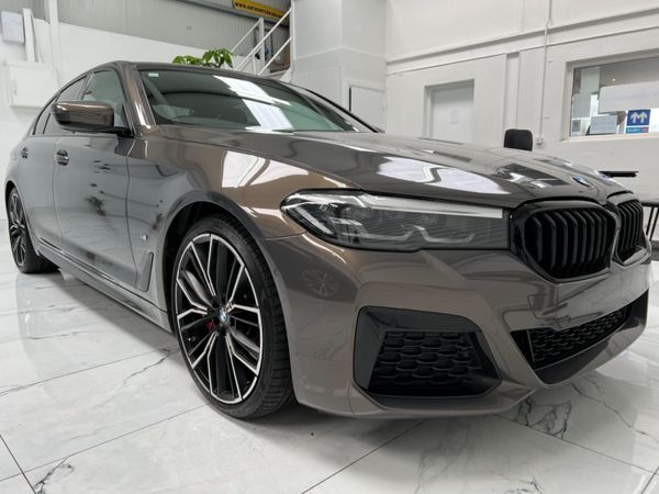 BMW 5-Series Saloon, Diesel Hybrid, 2022, Grey