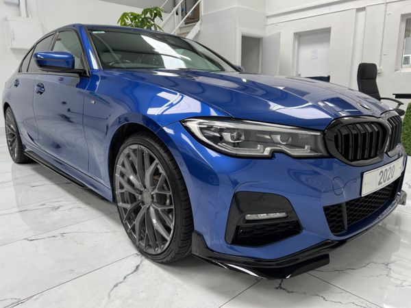 BMW 3-Series Saloon, Petrol Hybrid, 2020, Blue