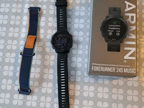 Garmin 245 2024 music sale