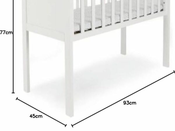 Mothercare wooden clearance cot