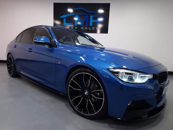 BMW 3-Series Saloon, Diesel, 2018, Blue