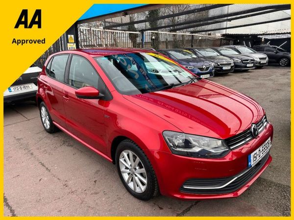 Volkswagen Polo Hatchback, Petrol, 2015, Red