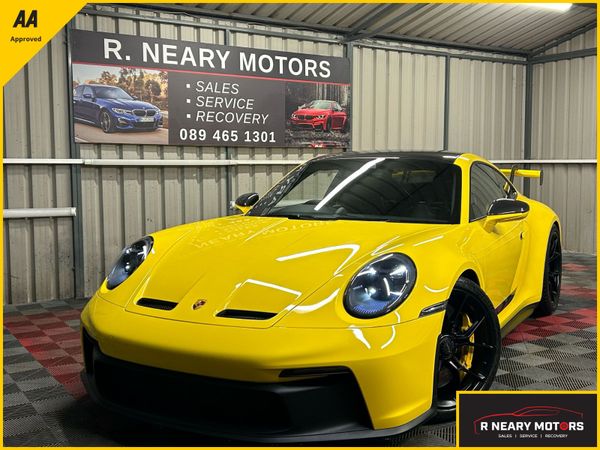 Porsche 911 Coupe, Petrol, 2022, Yellow