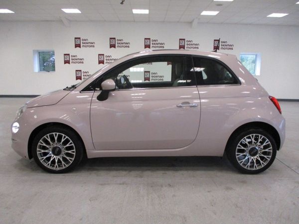 Fiat 500 Hatchback, Petrol, 2021, Pink