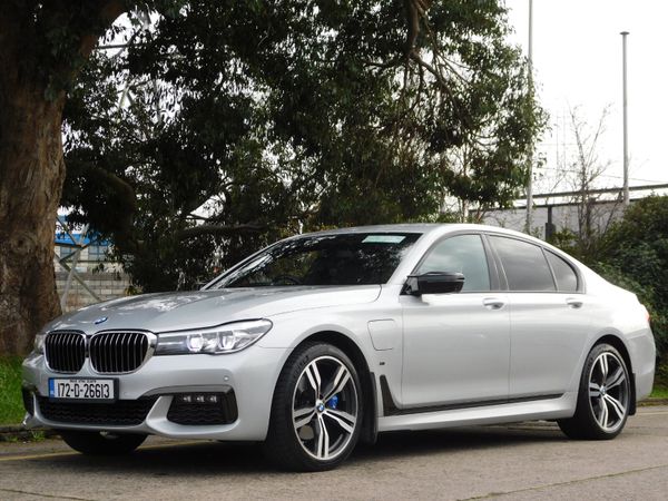 BMW 7-Series Saloon, Petrol Plug-in Hybrid, 2017, Silver