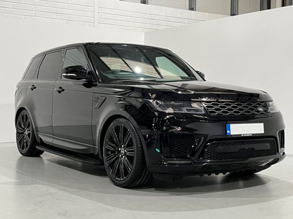 Land Rover Range Rover Sport SUV, Petrol Hybrid, 2020, Black