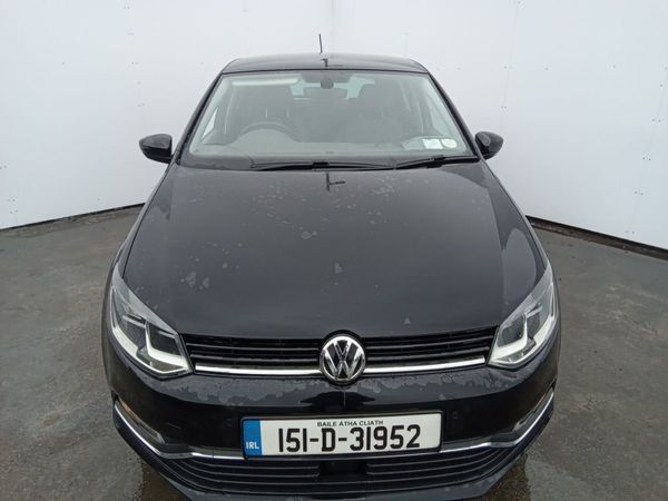 Volkswagen Polo Hatchback, Petrol, 2015, Black