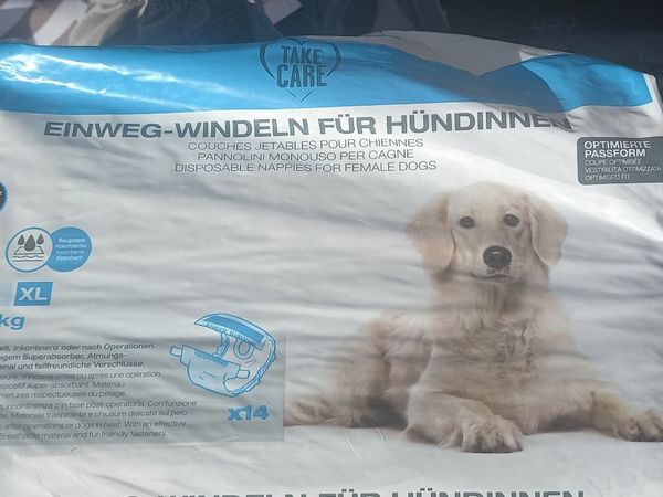 Dog hotsell nappies ireland