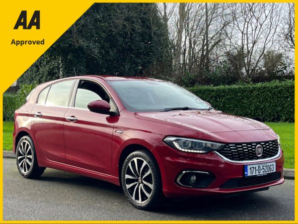Fiat Tipo Hatchback, Petrol, 2017, Red