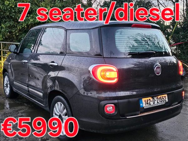 Fiat 500L MPV, Diesel, 2014, Grey