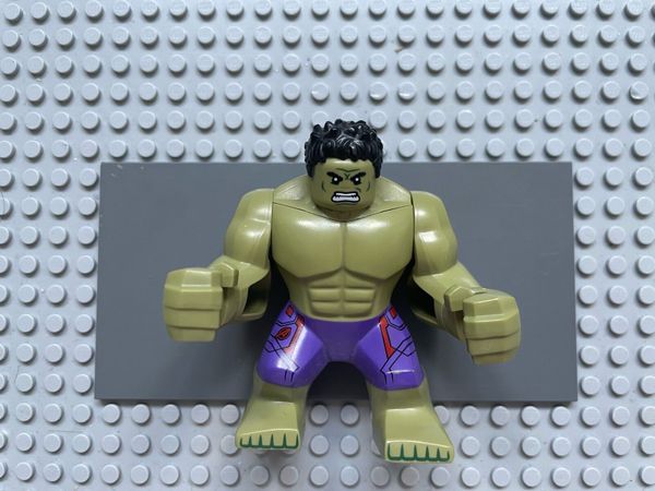 Lego hulk minifigure for sale cheap